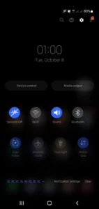 Android Sensors Off Quick Settings