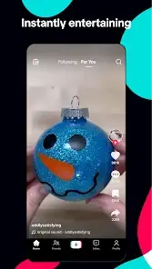 tiktok app interface