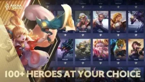 Arena of Valor 100 Heroes Roster