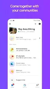 messenger communities interface