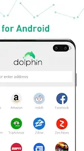 dolphin browser android app interface