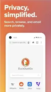 duckduckgo private browser anonymous search