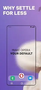 opera browser default