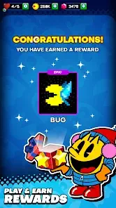 pacman free play rewards