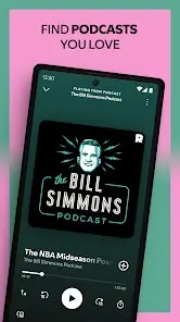 spotify podcasts interface