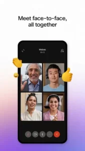 webex video conferencing app