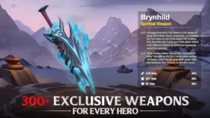 infinite magicraid exclusive weapons