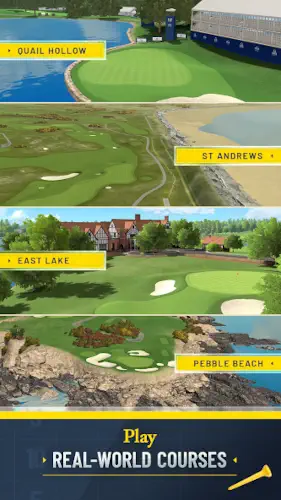 golf clash real world courses tour guide