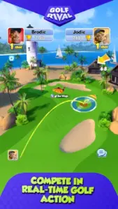golf rival real time pvp match gameplay