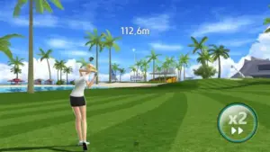 golf star realistic golf swing