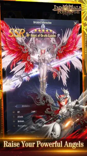 immortals revenge angel of death gabriel ssr wings