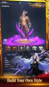 immortals revenge character customization dark knight duke