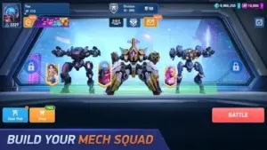 mech arena mech squad hangar custom builds mech arena mech squad hangar custom builds